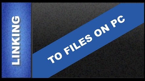 Xara Web Designer 7 Premium - Linking To Files on your computer Lesson 26