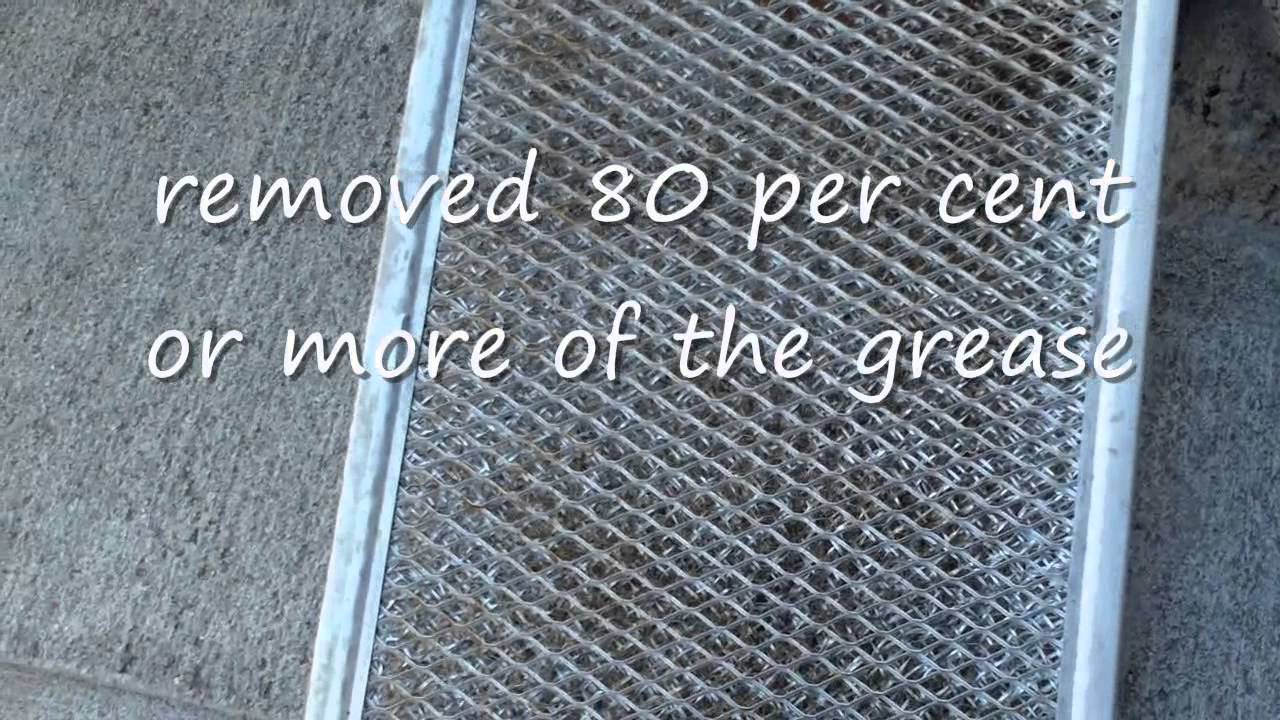 Microwave filter and vent grill degreaser YouTube