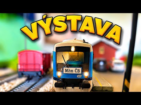 Výstava železničních modelářů České Budějovice 22.-24.5. 2026.🚂
