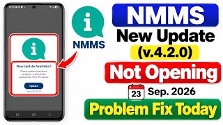 NMMS app security alert problem | NMMS app update problem | Security alert in NMMS | NMMS 4.2.0