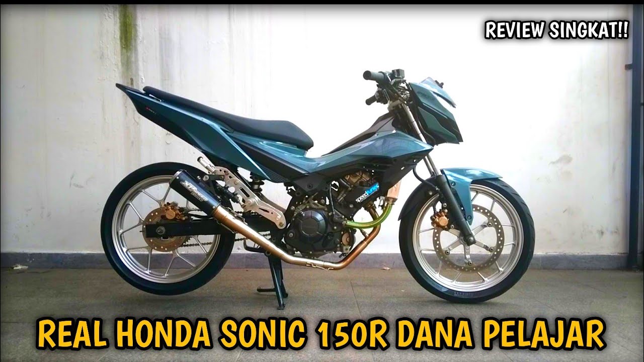 REVIEW HONDA SONIC 150R ALA ROAD RACE - SONIC MADEP(SOMAD) #hondasonic150r