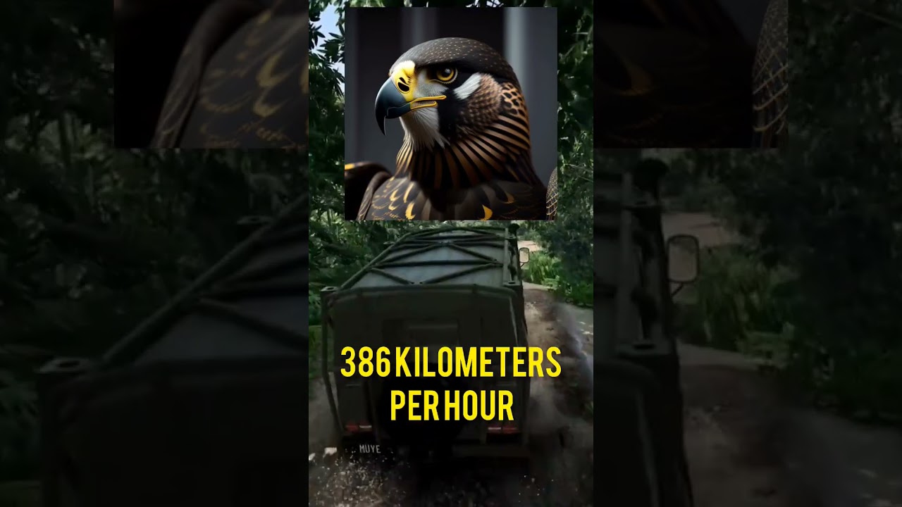 Fun Facts - Peregrine Falcon Fastest Moving Land Animal