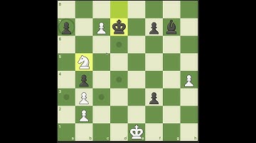 Chess Puzzle - Magnetic Fork  #chess