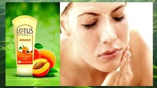 Lotus herbals Apriscrub Fresh Apricot Scrub// How to use //