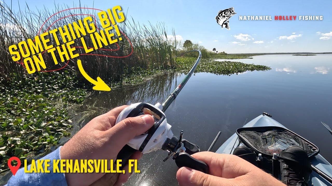 Fun Fishing “Jurassic Park” | Lake Kenansville Florida Bass Fishing