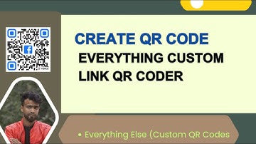 How to create QR Everything Else Custom in chrome |English tutorial