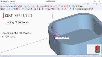 VariCAD 2020 - Sweep 2D Profile