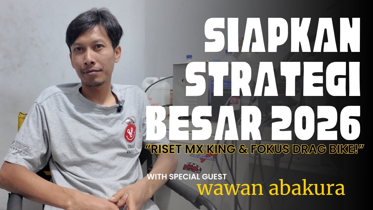 NGASPAL GARAGE TALK: Mas Wawan Abakura Siapkan Strategi Besar 2026