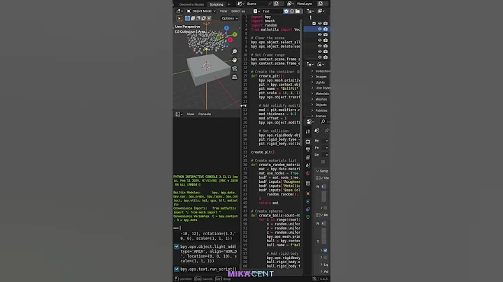 Use ChatGPT to Instantly Animate in Blender (Python Script Tutorial) 🤖✨