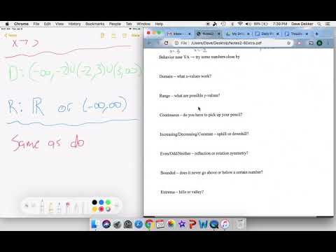 Precalculus 2-6 Analyzing