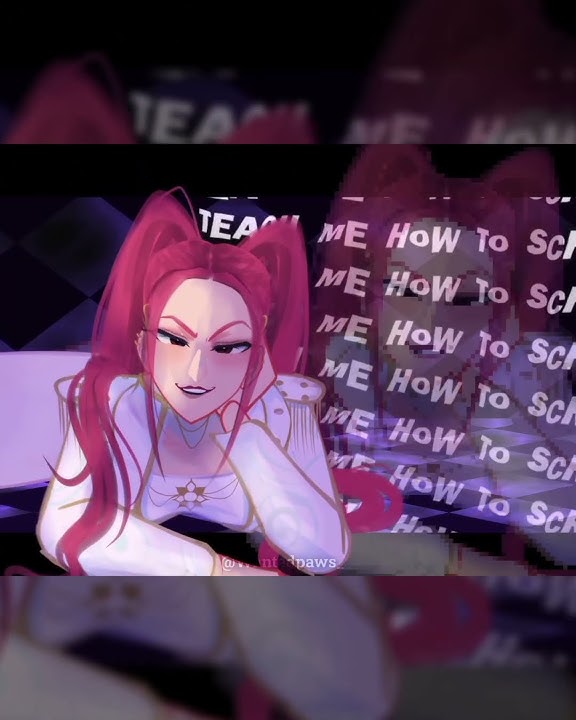 Teach Me How To Scream 💅✨️#art #short #mira #romance #abby #kpopdemonhunters #fyp #animation #trend