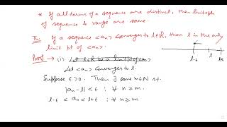 Limit Point of a convergent sequence