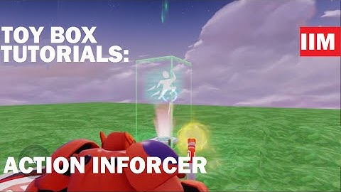 How To Use The Action Enforcer Creativi-Toy - Disney Infinity 2.0 Toy Box Gameplay Tutorial