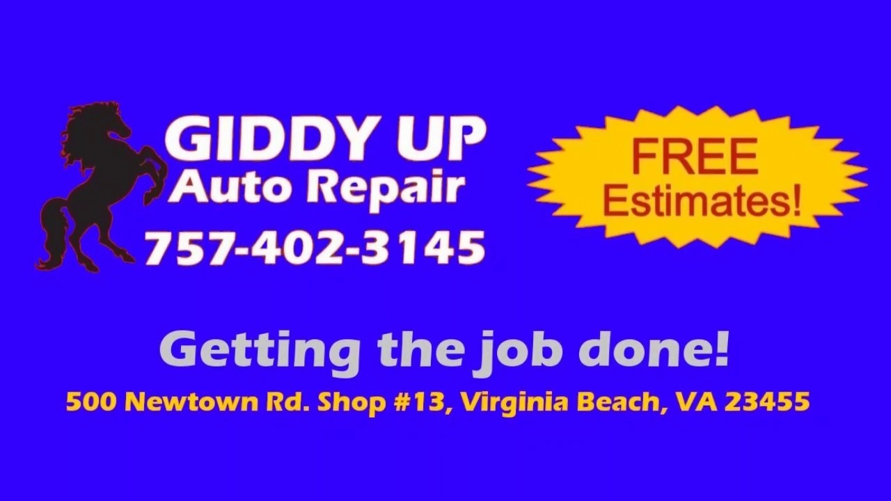 Giddy Up Auto Repair Virginia Beach VA 7574023145 YouTube
