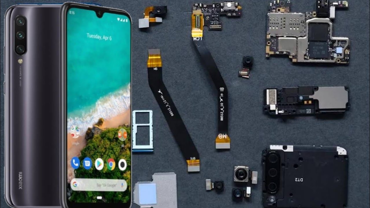 xiaomi mi a 3 how to open and repair water damage