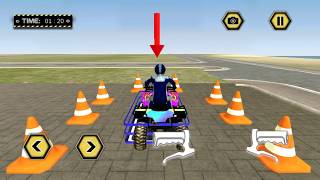 ATV Quad Bike Parking Simulator Games - Gameplay Android game - bike parking game screenshot 2