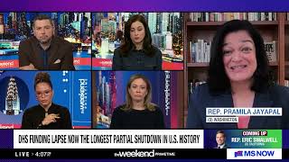 Here's Where Things REALLY Stand on TSA Funding | Rep. Jayapal on MS NOW Profile