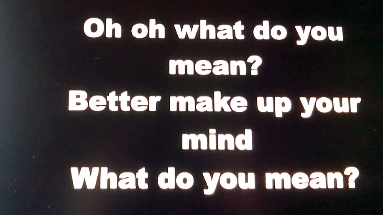 What do you meanlyrics YouTube What do you meanlyrics YouTube