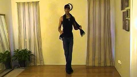 Jay Stylz Showing a Segmented Hook Turn for Salsa! salsa dallas lessons classes Bachata