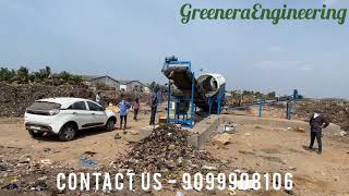 Heavy Duty Trommel Machine for Waste Segregation, Legacy Waste Disposal