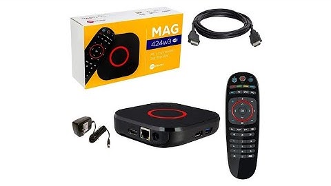 Mag 424 W3 4K 2160P HEVC Support
