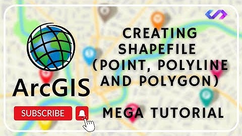 Creating Shapefile (Point, Polyline and Polygon) Mega Tutorial || ArcGIS Tutorials for Beginners