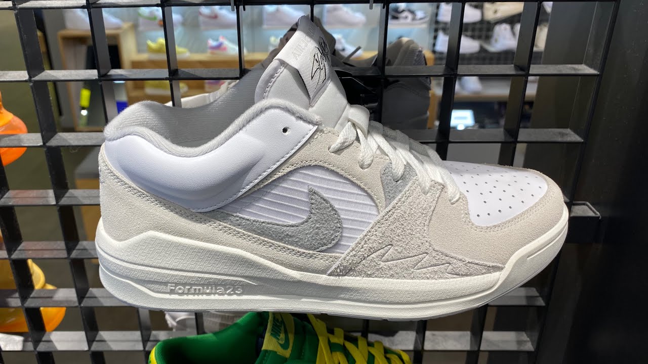 NIKE★JORDAN STADIUM 90★兼用★WHITE/WHITE/SAIL/NEUTRAL GREY Jordan Stadium 90 (White/Sail/Neutral Grey) - Style Code