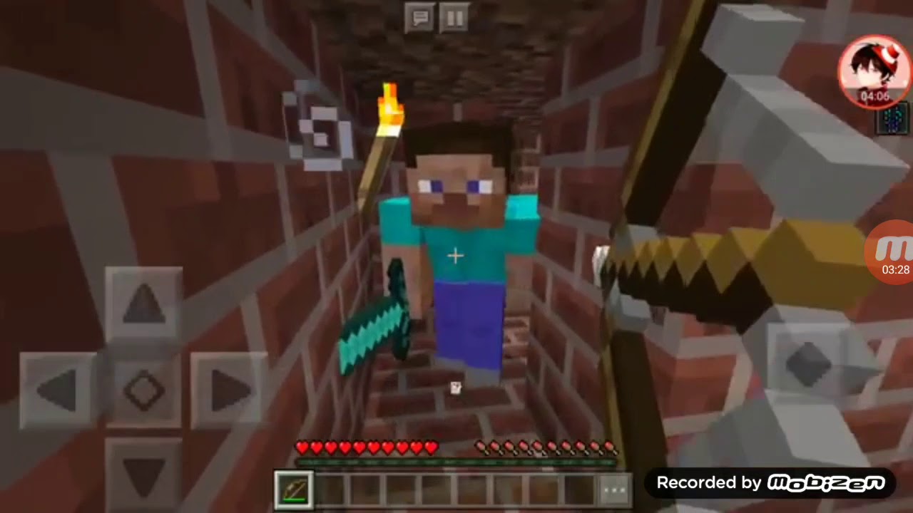 Mobizen minecraft youtube หเอดสท่ Run! Recorded by mobizen Run! Play ...