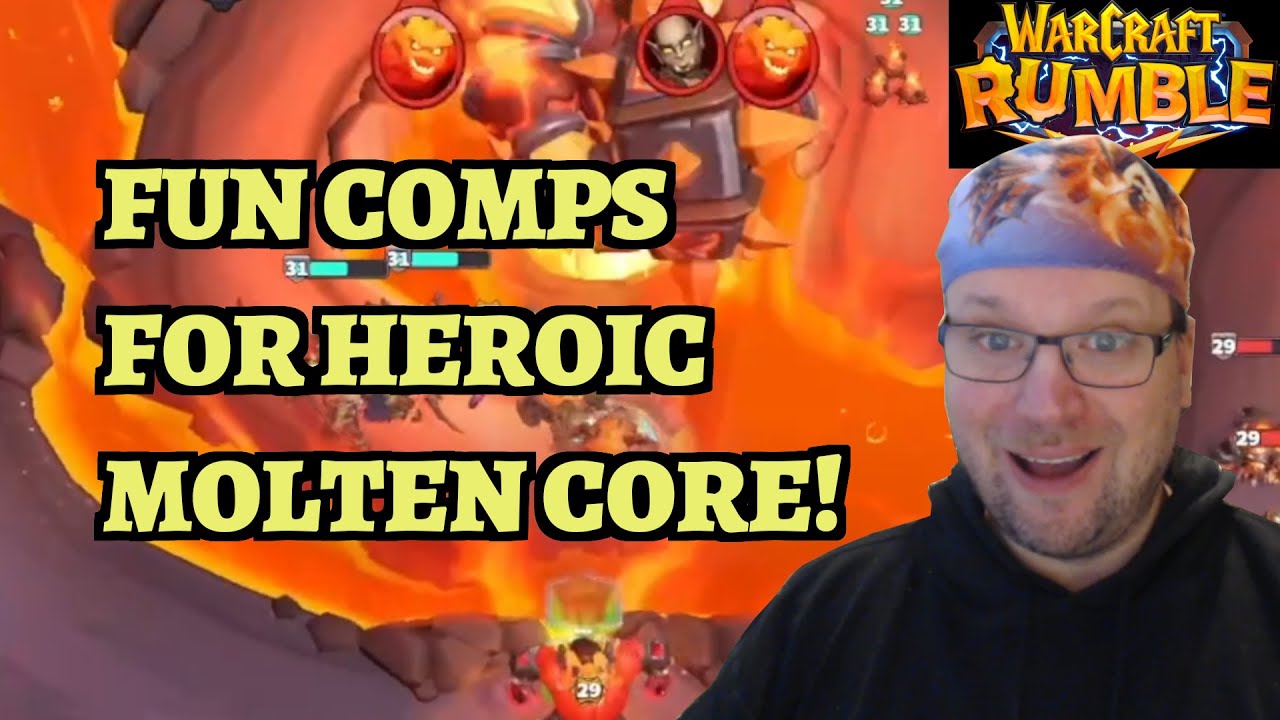 Heroic Molten Core Full Run in the Open Queue! Warcraft Rumble