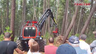 Asturforesta 2023 Hitraf entrega a Maderas Jose Saiz Procesadora Komatsu 931xc