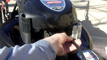 2010 Craftsman Easy 2 Walk Mower Compression Test