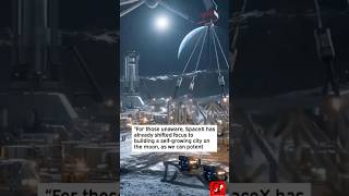 SpaceX Plans to Build a “Moon City” Within a Decade, Elon Musk Reveals  #breakingnews #trending