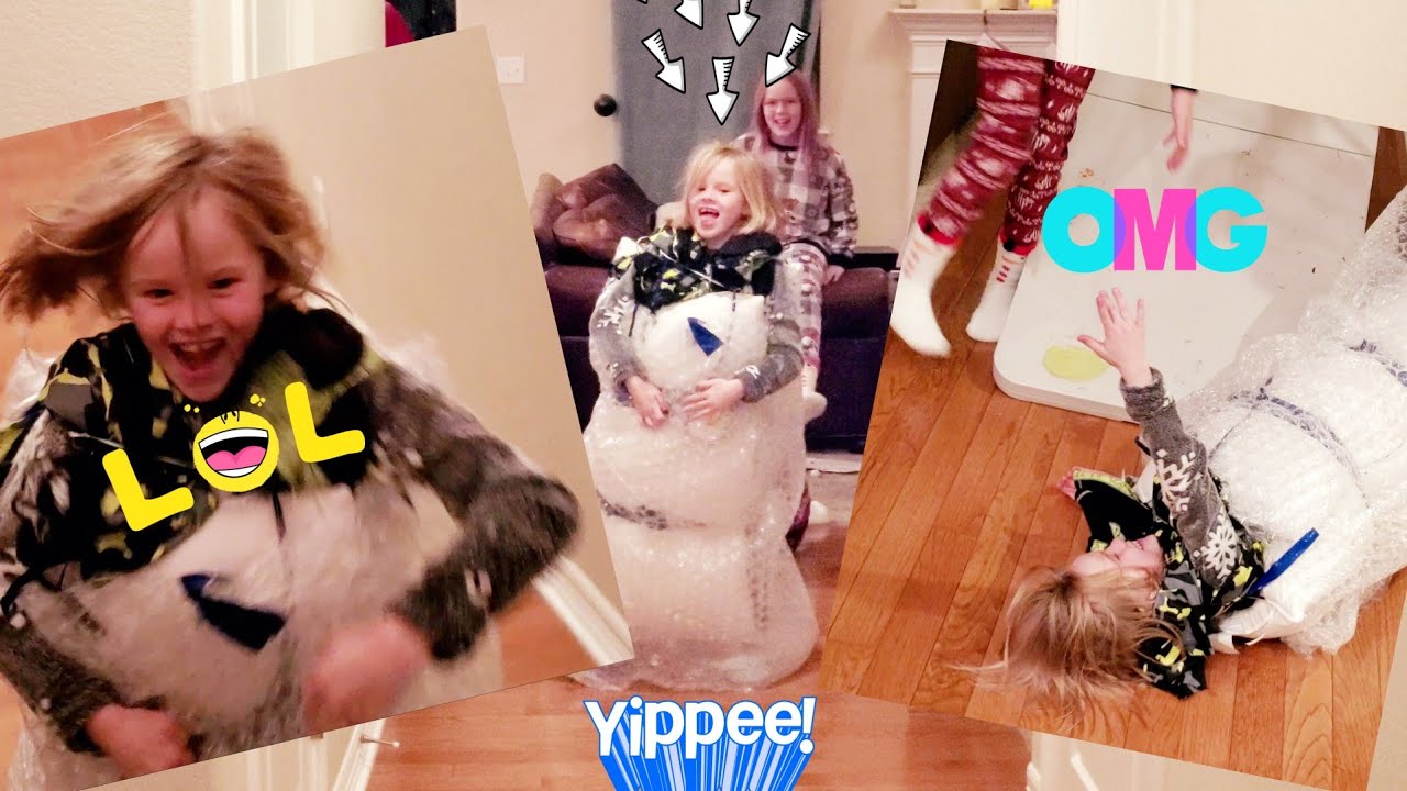 Bubble wrap the baby YouTube