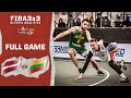 Latvia v Lithuania | Men's - Full Game | FIBA 3x3 Olympic Qualifier