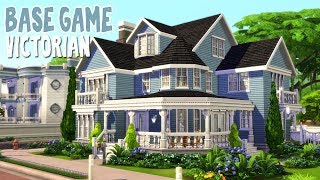 Base Game Victorian || The Sims 4 Family Home: Speed Build