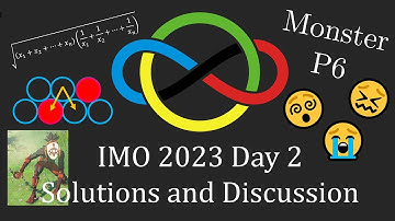 IMO 2023 Day 2 solutions and discussion + statistics