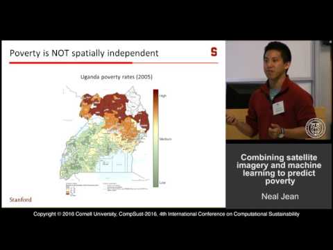 Neal Jean, " "Combining satellite imagery and machine learning to predict poverty"