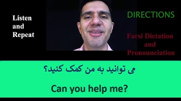 Directions | Learn Persian Language| Basics of Farsi (5-Minute vide series) | Speak English-Farsi