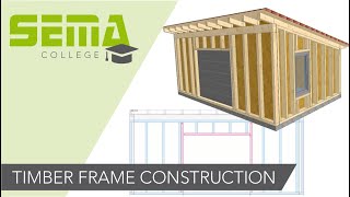 Online Course Timber Frame Construction With Pitch Roof