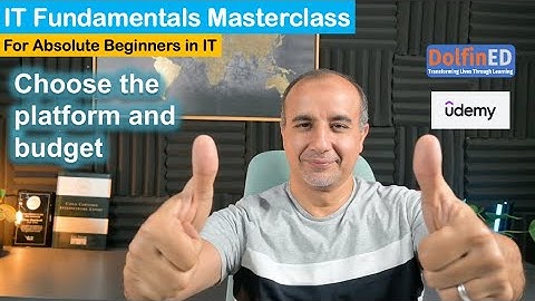 Now on Udemy Too | The Ultimate IT Fundamentals Masterclass