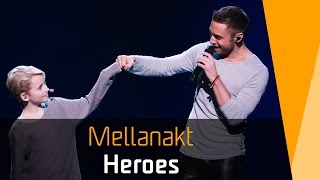Måns Zelmerlöw - Heroes | Mellanakt | Melodifestivalen 2016