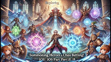 Exploring Awaken: Chaos Era 🌟 Summoning Heroes & Battling! (iOS Part 18)