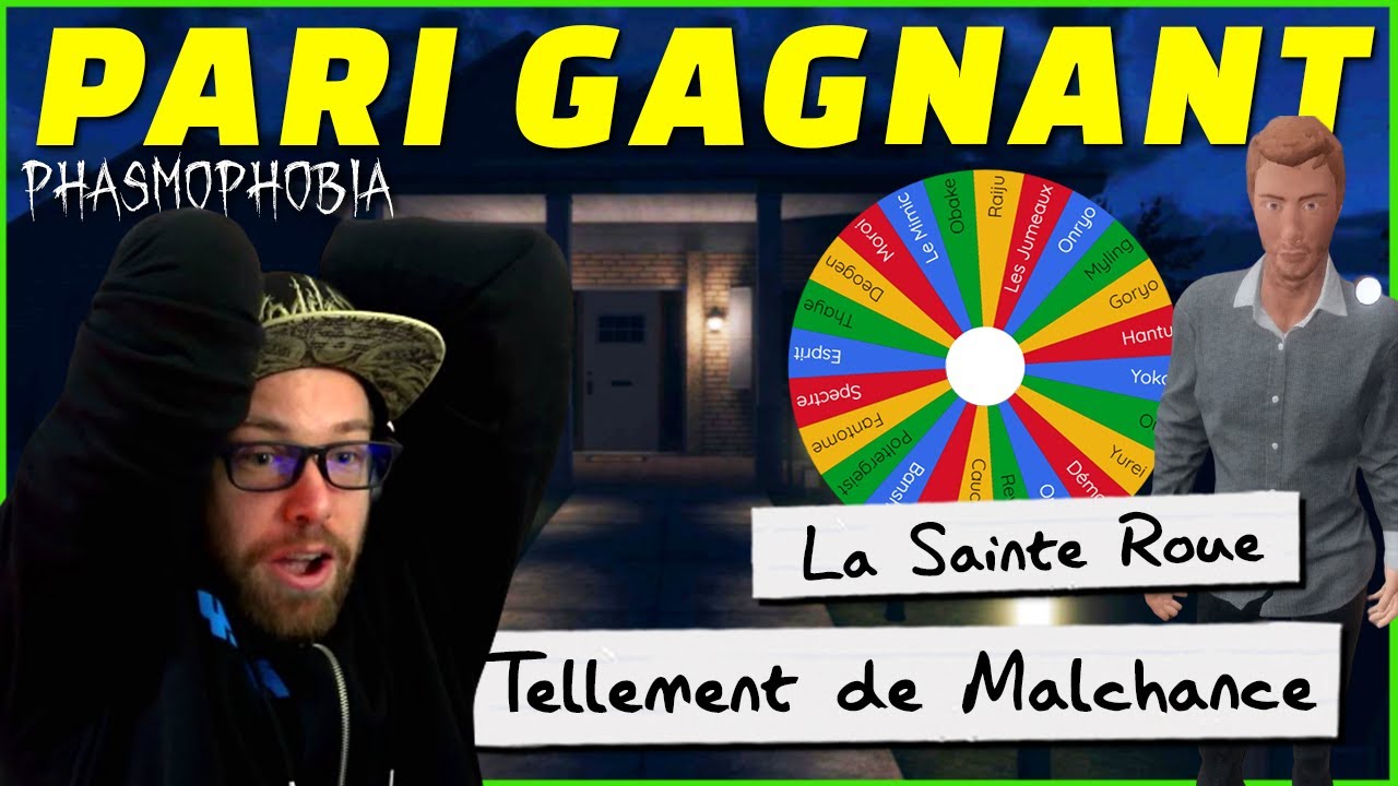 Seulement 3 Objets & Beaucoup de Malchance | Pari Gagnant 5 Streak 2025 - Phasmophobia FR