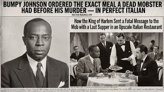 Celebrity Bumpy Johnson Ordered the EXACT MEAL a Dead Mobster Had Before His Murder — In Perfect Italian Net Worth