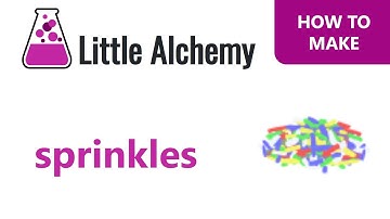How to make Sprinkles in Little Alchemy