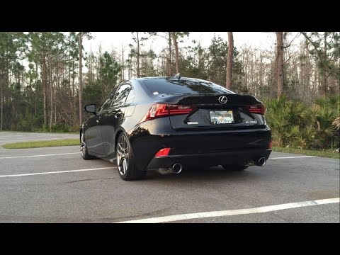 Invidia Exhaust comparison - Lexus 2014 IS250