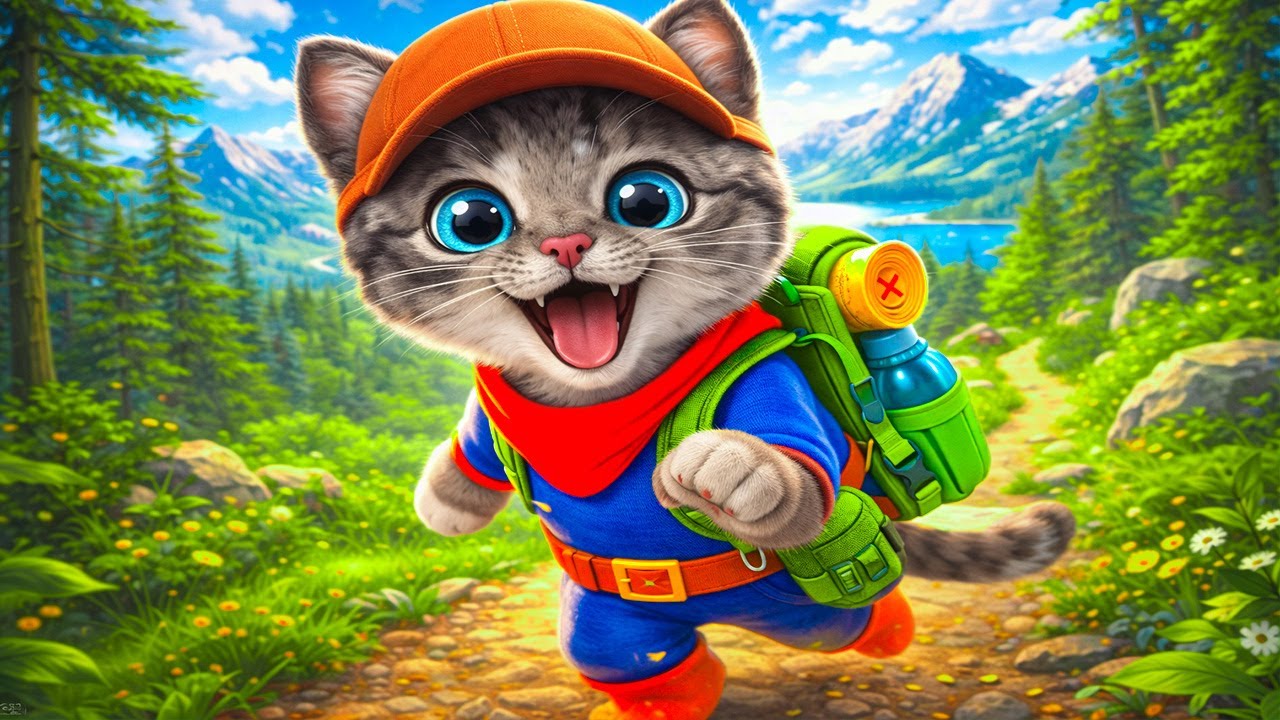 Little Kitten Adventure Long Special – Fun Forest Hiking Story for Kids
