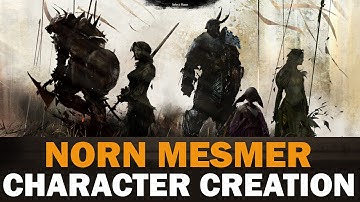 Guild Wars 2 Beta - Norn Mesmer Creation / Story Intro