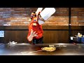 Acrobatic Cooking Skills, Teppanyaki Lobster and Steak Master