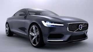 Volvo Launches The Volvo Concept  Coupe - 2013 Remake Of The P1800 Sports Car